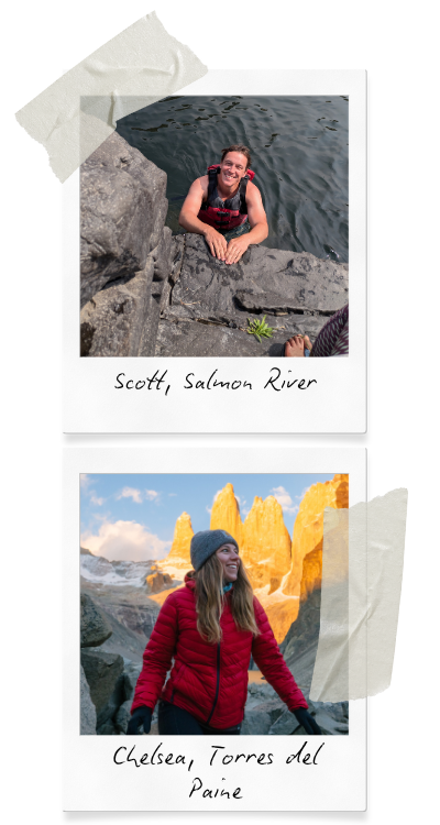 Scott and Chelsea Polaroids
