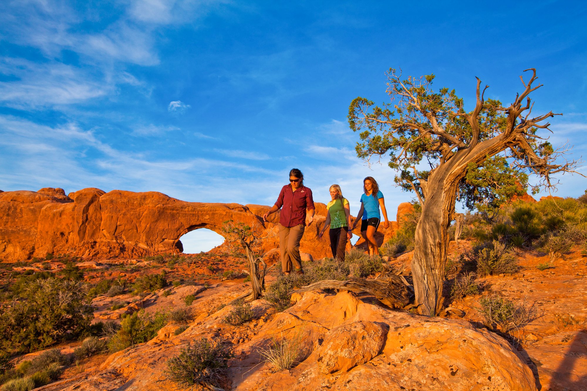 Group Hike, Arches National Park Group Hike, Arches National Park