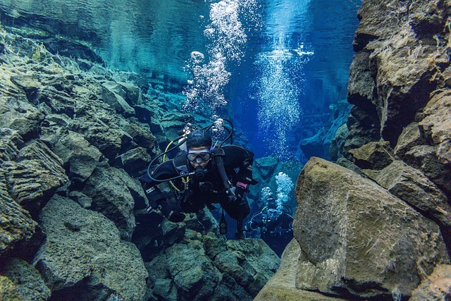 Underwater scene